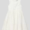 Happy Girls Kleid Mit Motiv-Applikationen - Ecru