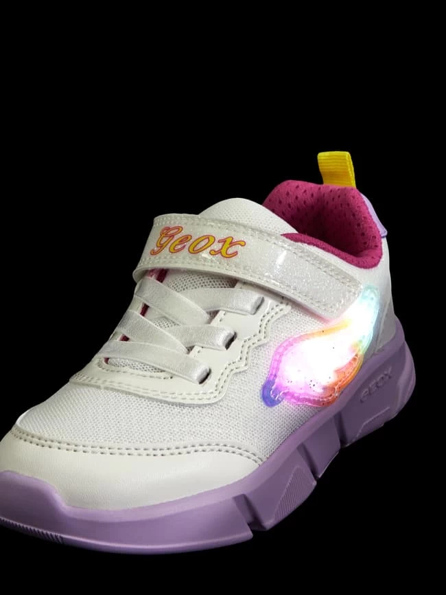 Geox Sneaker Mit Leucht-Funktion - Weiß 5 Geox Sneaker Mit Leucht-Funktion - Weiß – Bild 5