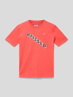 Raizzed T-Shirt Mit Label-Print - Rot