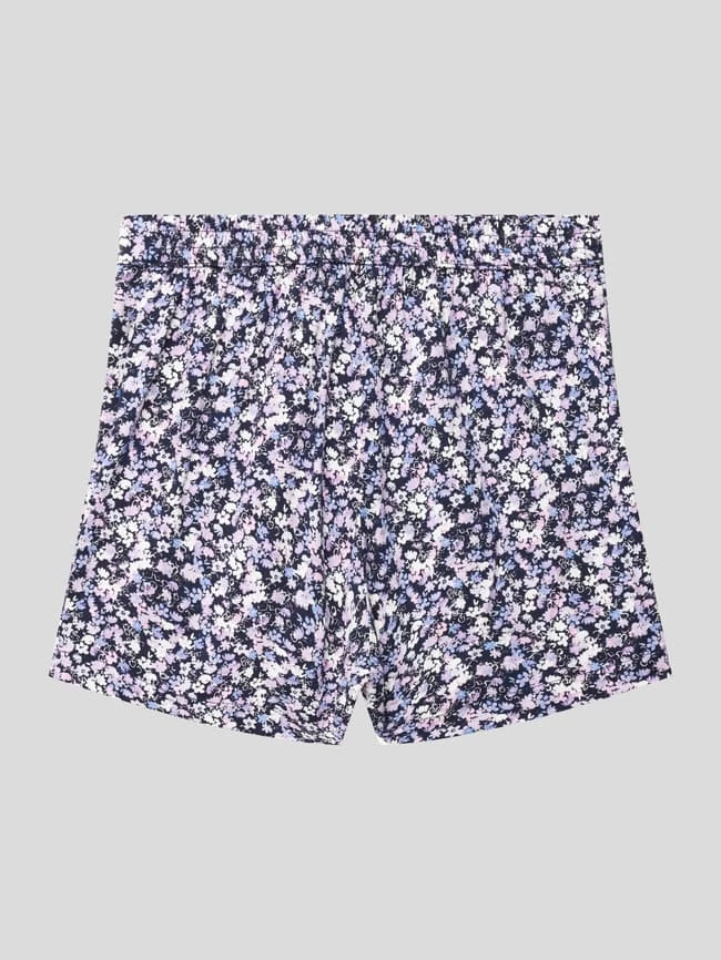 Only Shorts Mit Allover-Muster Modell 'SCARLETT' - Marineblau 3 Only Shorts Mit Allover-Muster Modell 'SCARLETT' - Marineblau – Bild 3
