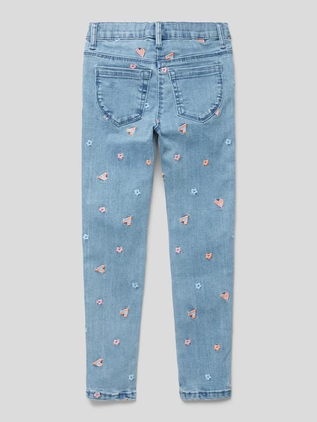 S.Oliver RED LABEL Jeans Mit Floralem Stitching - Blau 3 S.Oliver RED LABEL Jeans Mit Floralem Stitching - Blau – Bild 3