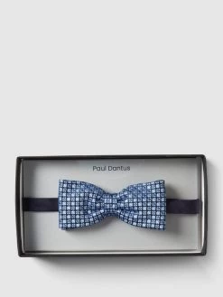 Paul Dantus Fliege Mit Allover-Muster - Marineblau