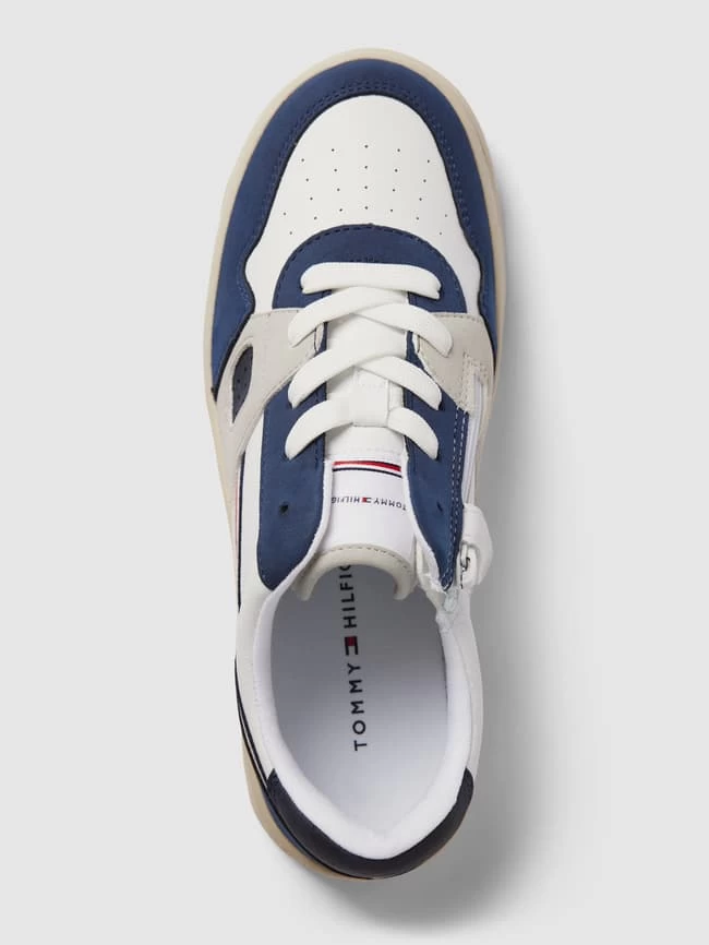 T.Hilfiger Kids Shoes Sneaker Mit Kontrastbesatz Modell 'KAREEM' - Weiß 4 T.Hilfiger Kids Shoes Sneaker Mit Kontrastbesatz Modell 'KAREEM' - Weiß – Bild 4