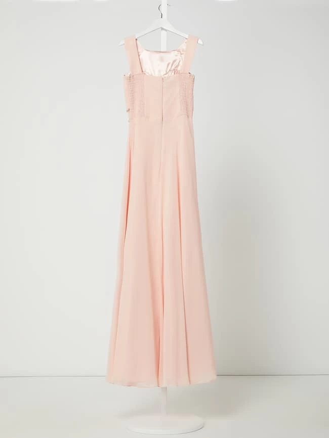 G.O.L. Maxikleid Aus Chiffon - Apricot 3 G.O.L. Maxikleid Aus Chiffon - Apricot – Bild 3