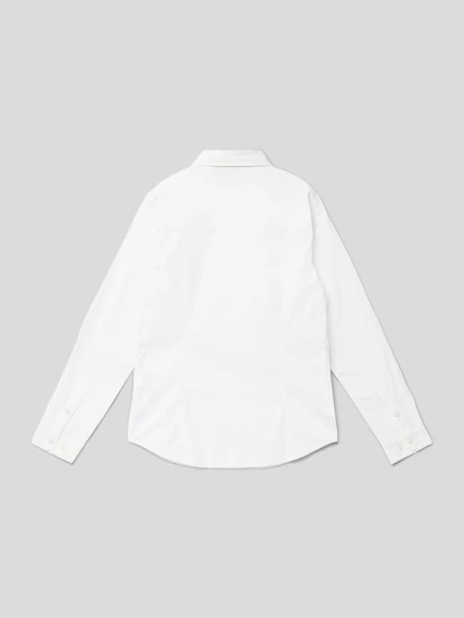 S.Oliver RED LABEL Hemd Mit Abgerundetem Saum - Weiß 3 S.Oliver RED LABEL Hemd Mit Abgerundetem Saum - Weiß – Bild 3