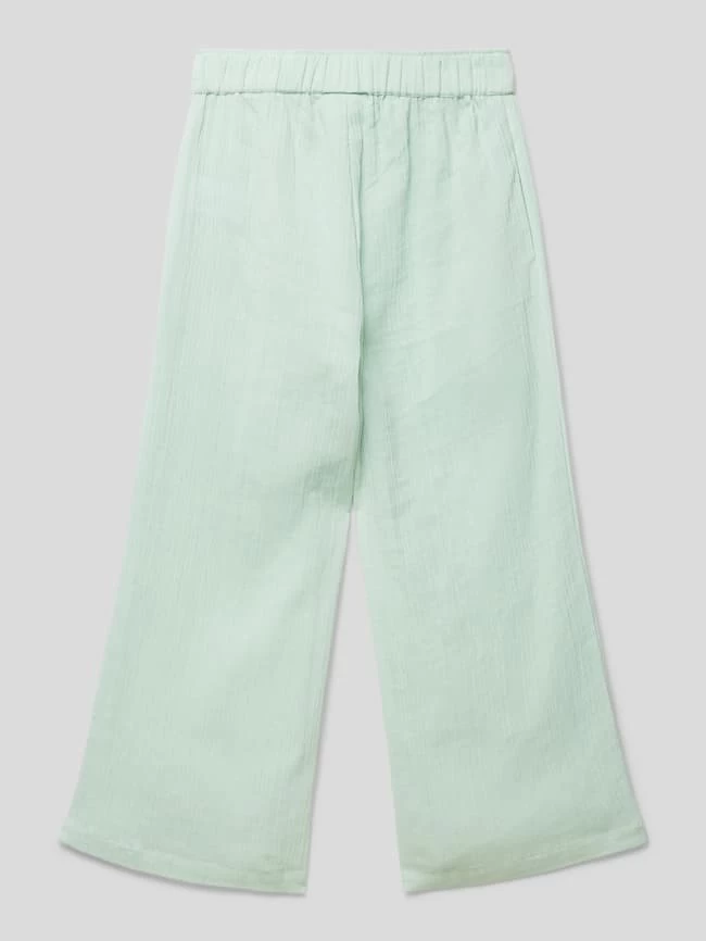 Happy Girls Hose Aus Baumwolle Mit Plisseefalten - Mint 3 Happy Girls Hose Aus Baumwolle Mit Plisseefalten - Mint – Bild 3