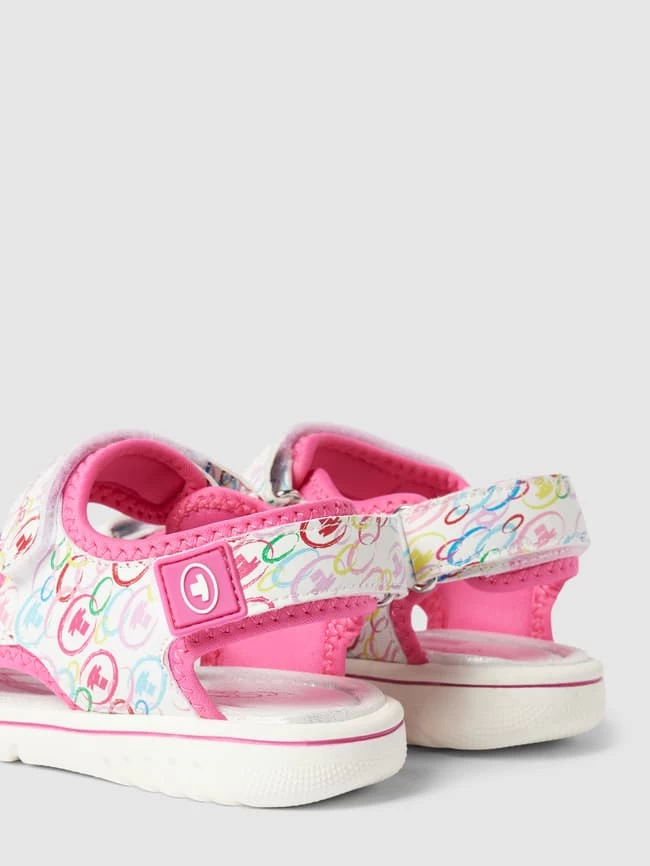 Tom Tailor Sandalen Mit Allover-Print - Pink 2 Tom Tailor Sandalen Mit Allover-Print - Pink – Bild 2