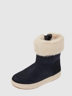 Geox Boots Aus Veloursleder Modell 'Rebecca' - Wasserdicht - Marineblau