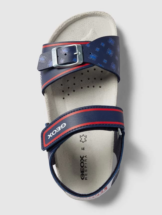 Geox Sandalen Mit Motiv-Print Modell 'GHITA' - Marineblau 4 Geox Sandalen Mit Motiv-Print Modell 'GHITA' - Marineblau – Bild 4