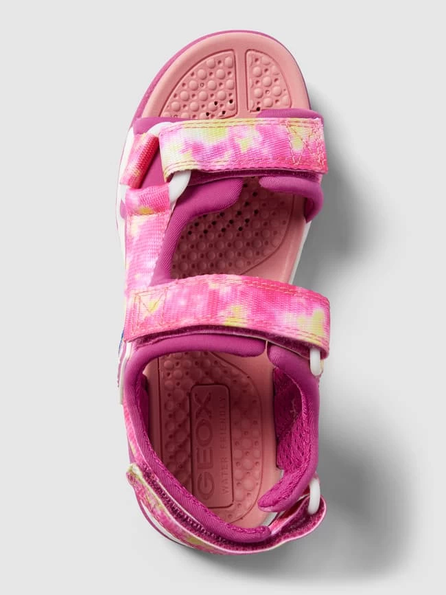 Geox Sandalen Mit Allover-Muster Modell 'J BOREALIS GIRL' - Pink 4 Geox Sandalen Mit Allover-Muster Modell 'J BOREALIS GIRL' - Pink – Bild 4