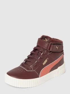 Puma Sneaker Mit Label-Details Modell 'CARINA 2.0' - Aubergine