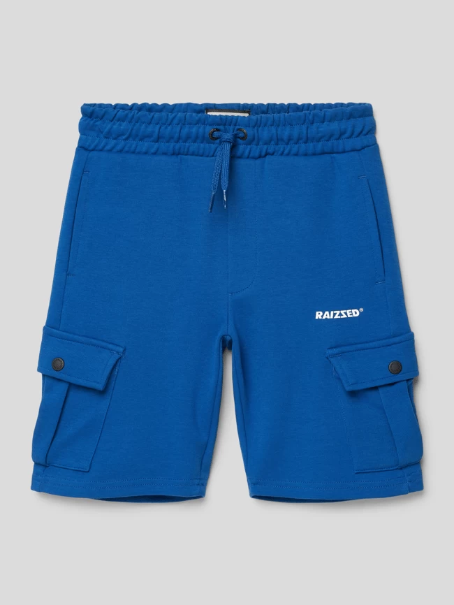Raizzed Sweatshorts Mit Label-Print Modell 'BLANDON' - Royalblau 1 Raizzed Sweatshorts Mit Label-Print Modell 'BLANDON' - Royalblau