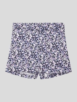 Only Shorts Mit Allover-Muster Modell 'SCARLETT' - Marineblau