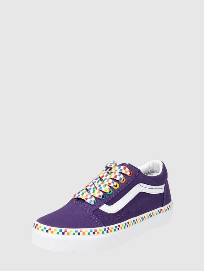 Vans Sneaker Aus Leder Und Textil Modell 'Old Skool' - Lila 1 Vans Sneaker Aus Leder Und Textil Modell 'Old Skool' - Lila
