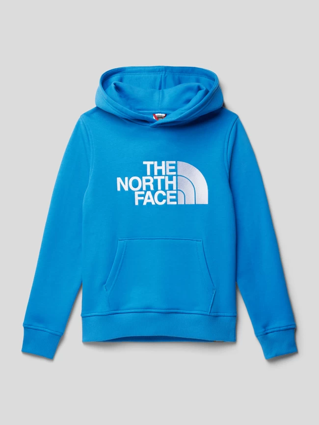 The North Face Hoodie Mit Känguru-Tasche Modell 'DREW' - Royalblau 1 The North Face Hoodie Mit Känguru-Tasche Modell 'DREW' - Royalblau