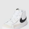 Nike High Top Sneaker Mit Klettverschluss Modell ' BLAZER MID' - Weiß