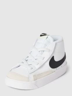 Nike High Top Sneaker Mit Klettverschluss Modell ' BLAZER MID' - Weiß