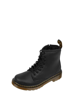 Dr. Martens Boots Aus Leder Modell '1460' - Schwarz