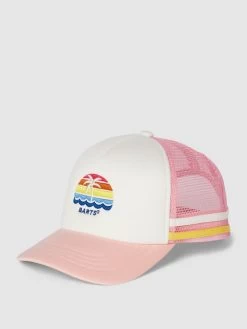 Barts Cap Mit Label-Stitching Modell 'Club' - Hellrosa