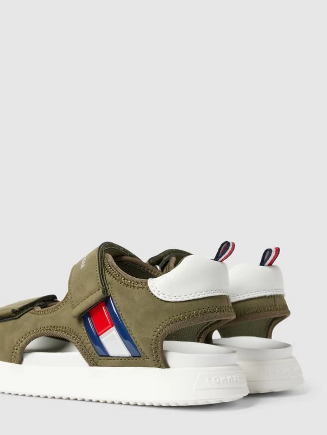 T.Hilfiger Kids Shoes Sandalen Mit Label-Prints Modell 'JERRY' - Khaki 2 T.Hilfiger Kids Shoes Sandalen Mit Label-Prints Modell 'JERRY' - Khaki – Bild 2