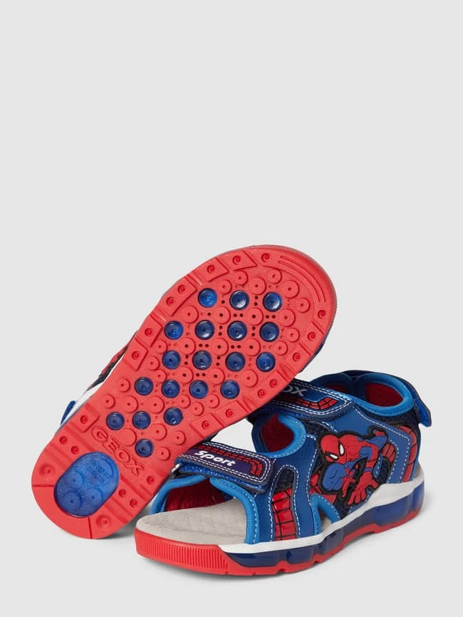 Geox Sandalen Mit Motiv-Detail Modell 'ANDROID' - Marineblau 4 Geox Sandalen Mit Motiv-Detail Modell 'ANDROID' - Marineblau – Bild 4