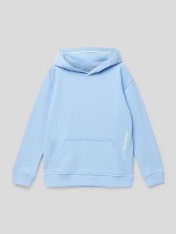 Scotch & Soda Oversized Hoodie Mit Känguru-Tasche - Hellblau