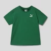 Puma T-Shirt Mit Logo-Print Modell 'CLASSICS' - Grün