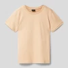 Kabooki T-Shirt Mit Rundhalsausschnitt Modell 'THEODOR' - Beige