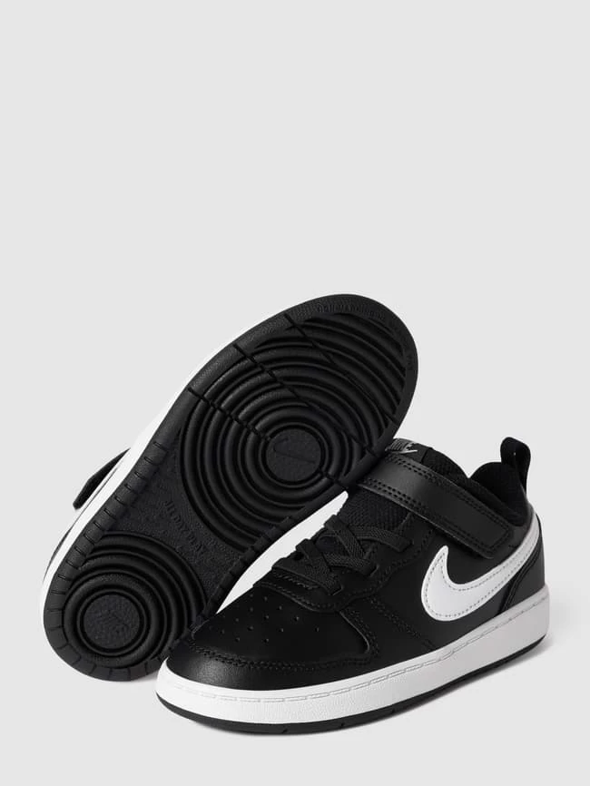 Nike Sneaker Mit Logo-Patch Modell 'NIKE COURT BOROUGH LOW 2' - Schwarz 3 Nike Sneaker Mit Logo-Patch Modell 'NIKE COURT BOROUGH LOW 2' - Schwarz – Bild 3