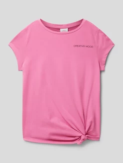 S.Oliver RED LABEL T-Shirt Mit Motiv-Print - Pink