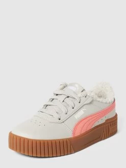 Puma Sneaker Mit Label-Details Modell 'CARINA 2.0 WTR PS' - Hellgrau