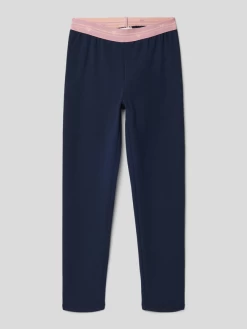 S.Oliver RED LABEL Leggings Mit Elastischem Bund - Marineblau