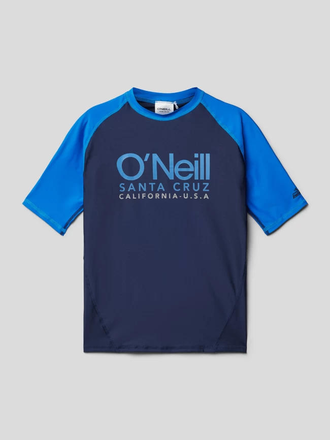 ONeill T-Shirt Mit Label-Print Modell 'CARLI SKIN' - Marineblau 1 ONeill T-Shirt Mit Label-Print Modell 'CARLI SKIN' - Marineblau