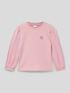 S.Oliver RED LABEL Longsleeve Mit Zierbesatz - Hellrosa