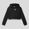 Puma Hoodie Mit Label-Stitching Modell 'CLASSICS' - Schwarz