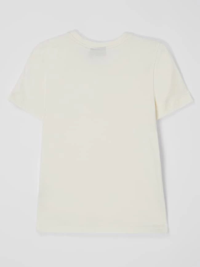 Kabooki T-Shirt Mit Rundhalsausschnitt Modell 'THEODOR' - Weiß 3 Kabooki T-Shirt Mit Rundhalsausschnitt Modell 'THEODOR' - Weiß – Bild 3