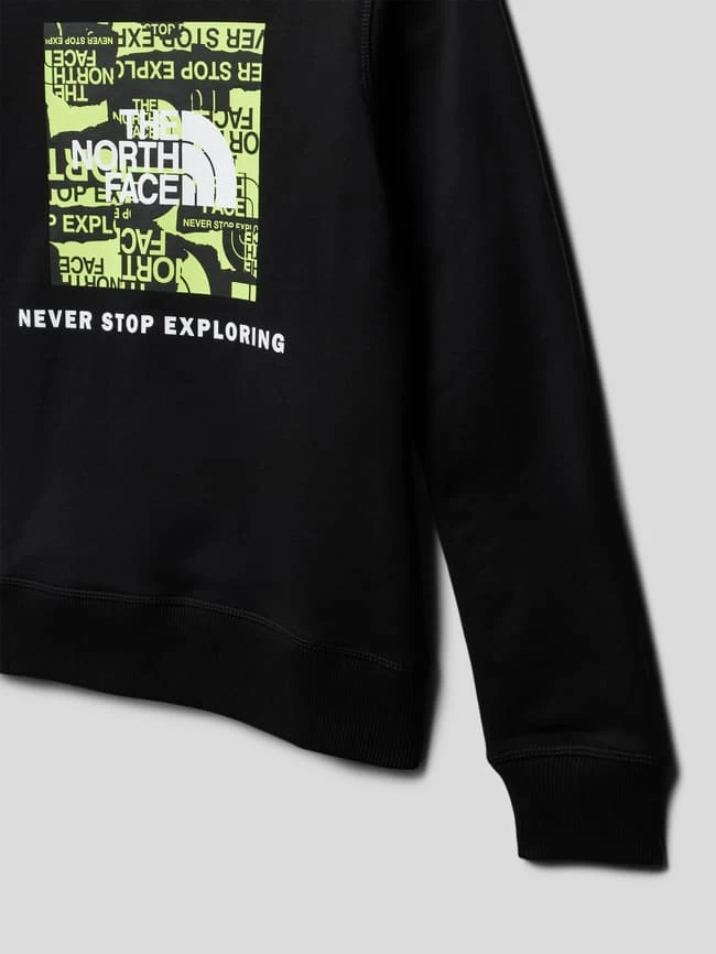 The North Face Sweatshirt Mit Label-Prints - Schwarz 2 The North Face Sweatshirt Mit Label-Prints - Schwarz – Bild 2