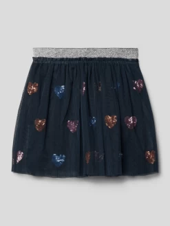 S.Oliver RED LABEL Rock In Layer-Optik - Marineblau