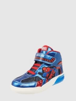 Geox High Top Sneaker Mit 'Spider-Man'-Print Modell 'Grayjay' - Blau