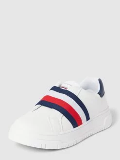T.Hilfiger Kids Shoes Slip-on-Sneaker Mit Labeltypischem Besatz Modell 'PAULENE' - Weiß