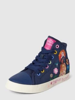Geox Sneaker Mit Print Modell 'CIAK GIRL' - Marineblau