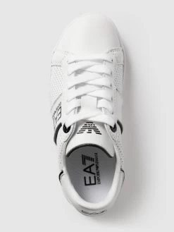 EA7 Emporio Armani Sneaker Aus Leder Modell 'CLASSIC SEASONAL' - Weiß -Kindermoden Kunterbunt 99aj2hida93k4eae8t5j0e2669b4giqk6115ahqf8l9j0d9g90sl8cpgap93ai2i8h8keihl6gskidhi8t3j8o9o64s38chocdh3id1k6ph3ge3268ojioj56cq66opocli32o8