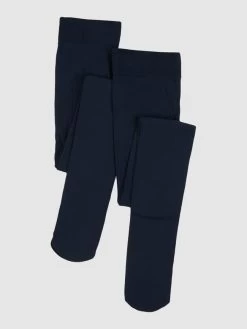 Camano Strumpfhose Im 2er-Pack - Marineblau