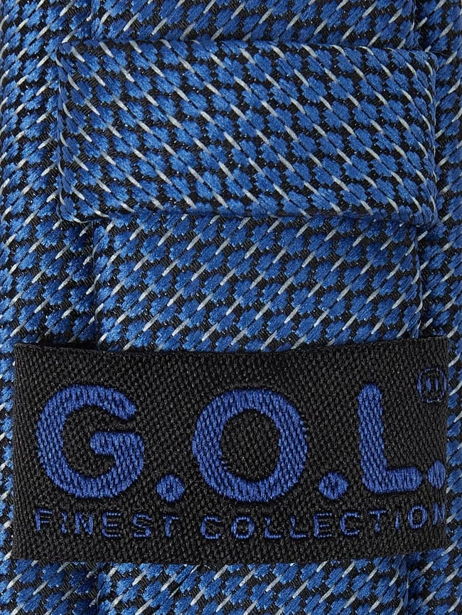 G.O.L. Krawatte Aus Mikrofaser (4,5 Cm) - Hellblau 2 G.O.L. Krawatte Aus Mikrofaser (4,5 Cm) - Hellblau – Bild 2