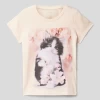 Name It T-Shirt Mit Motiv-Print Modell 'FRO' - Hellrosa