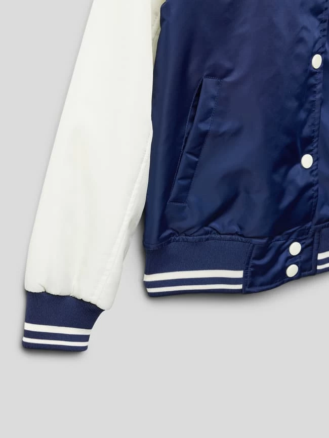 CARS JEANS College-Jacke Mit Two-Tone-Machart Modell 'L O I S E' - Marineblau 2 CARS JEANS College-Jacke Mit Two-Tone-Machart Modell 'L O I S E' - Marineblau – Bild 2