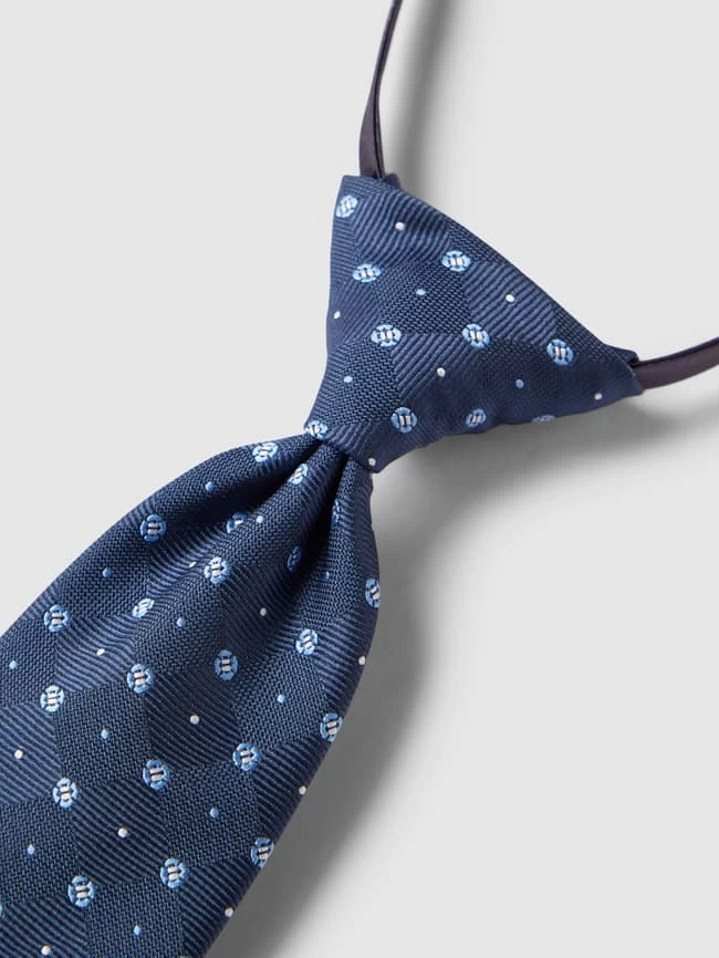 Paul Dantus Krawatte Mit Allover-Muster - Marineblau 2 Paul Dantus Krawatte Mit Allover-Muster - Marineblau – Bild 2