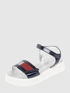 T.Hilfiger Kids Shoes Sandalen Mit Glitter-Effekt Modell 'Debora' - Marineblau