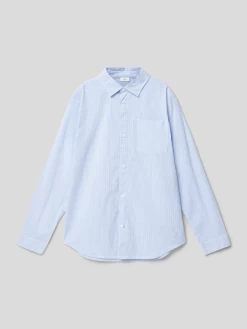 S.Oliver RED LABEL Hemd Mit Streifenmuster - Bleu