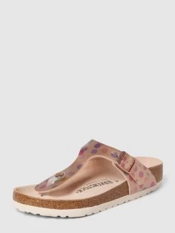 Birkenstock Zehentrenner Mit Allover-Muster - Kupfer